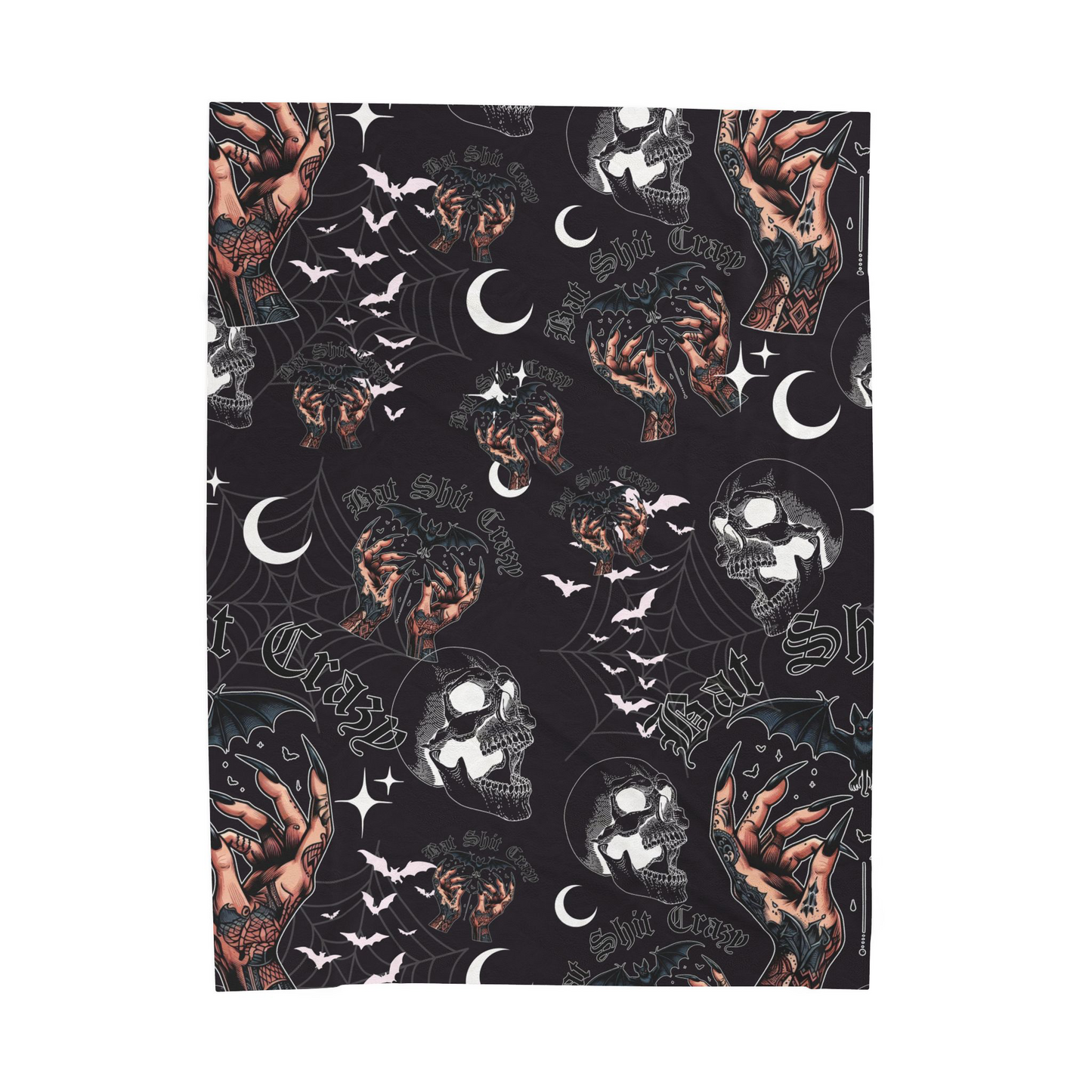 Gothic Style Plush Blanket