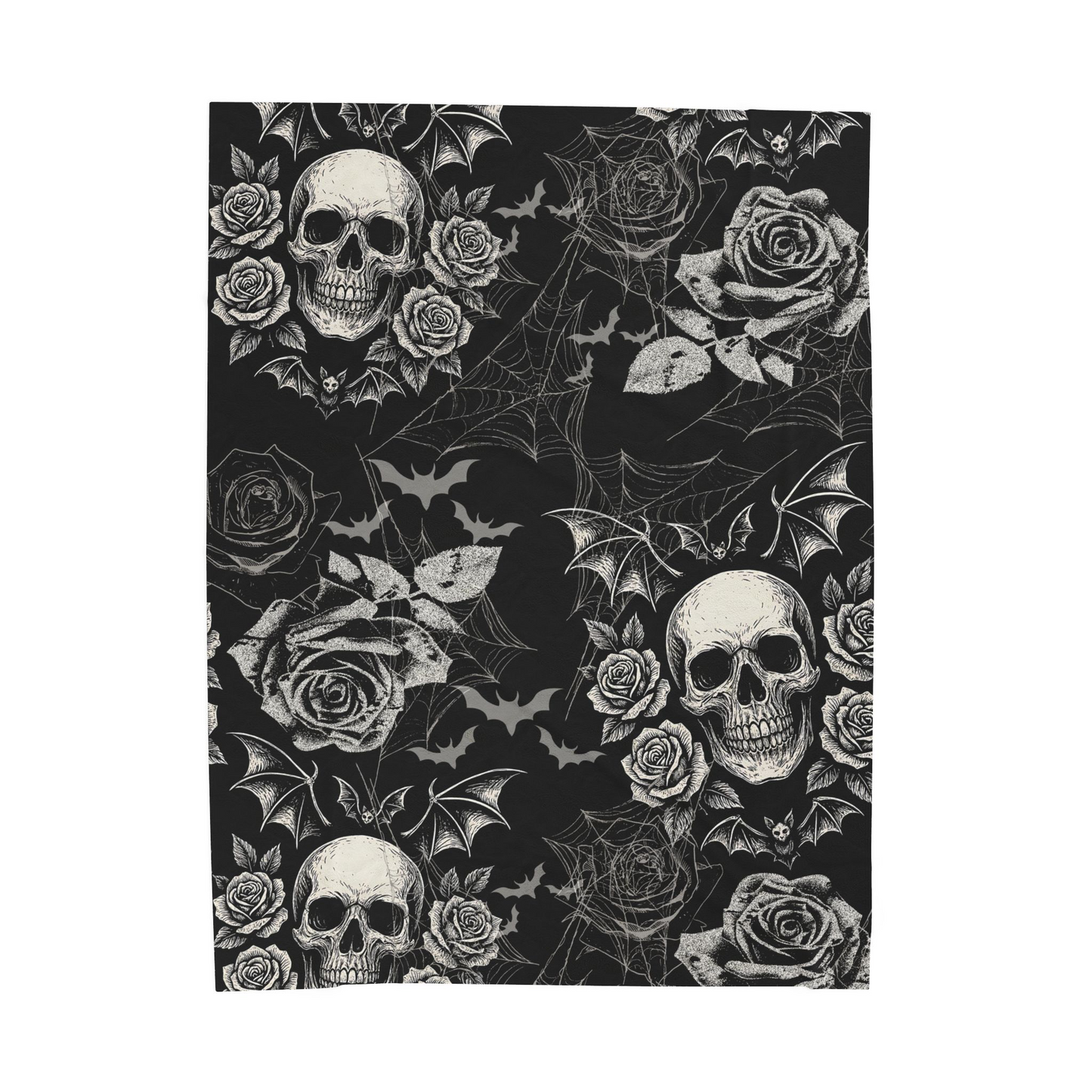 Gothic Style Plush Blanket