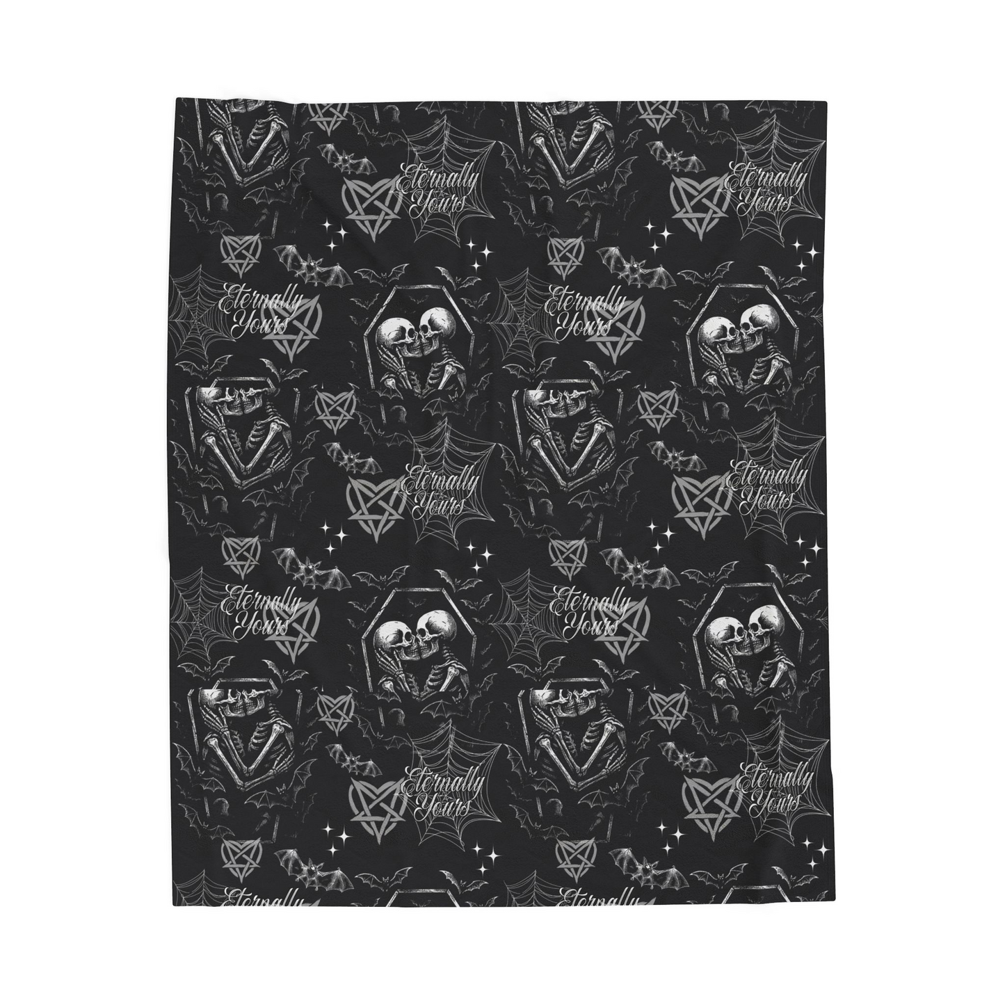 Gothic Style Plush Blanket