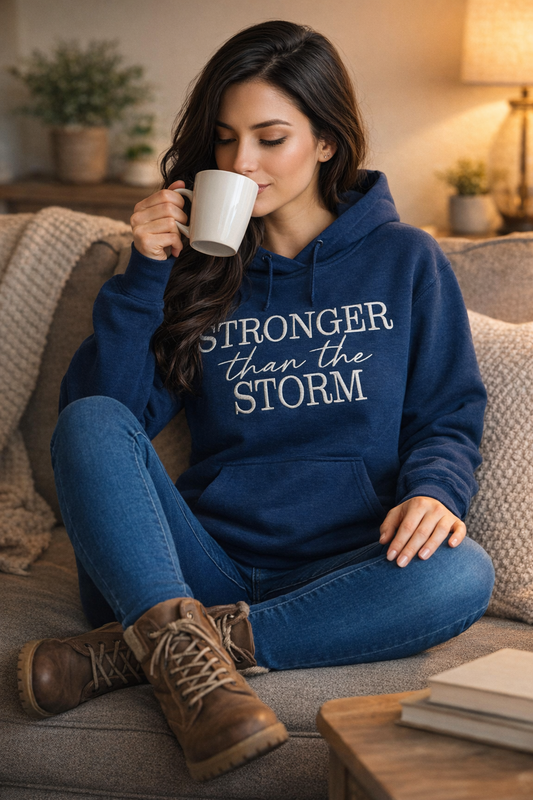 Stronger than the storm | Embroidery