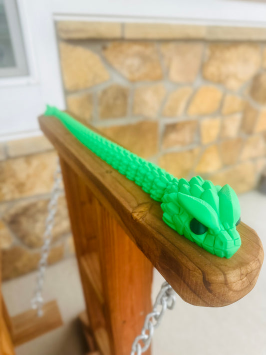 XL articulated 3D printed snake