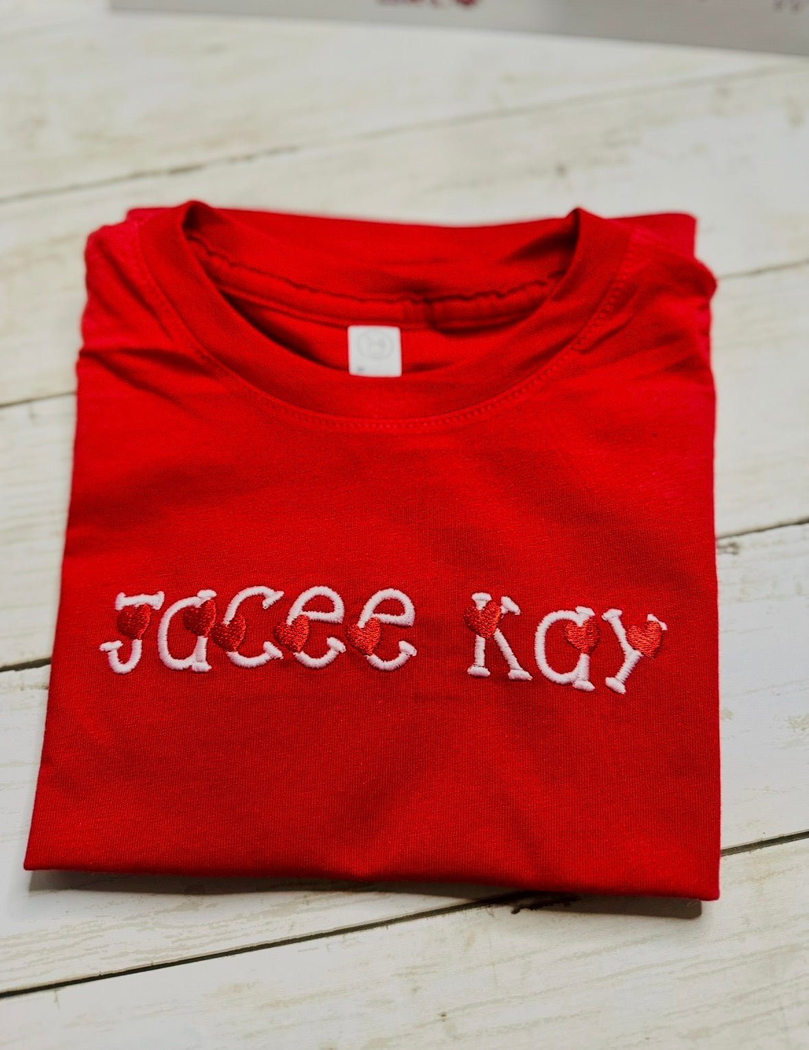 Valentine 💌 – Personalized with Name | Embroidery