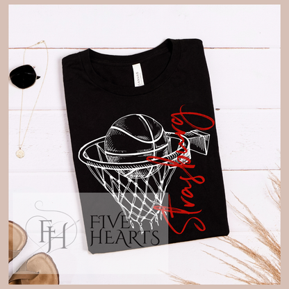 Indians Basketball Shirt | Strasburg Game Day Apparel