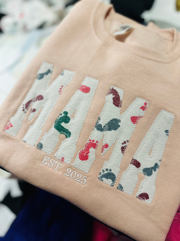 Keepsake Memorial; Appliqué Embroidery