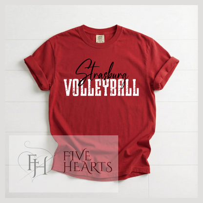 Strasburg Volleyball Shirt | Game Day Apparel