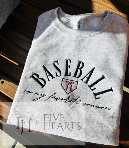 Baseball is My Favorite Season | Embroidery