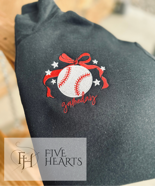 Baseball Gameday Pocket | Embroidery