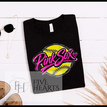 PinkSox Softball Shirt | Fan Gear Apparel