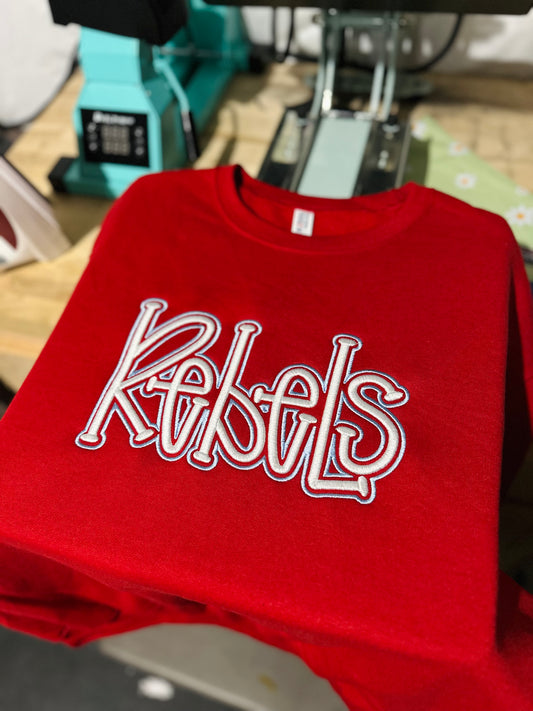 Rebels Puff Embroidery