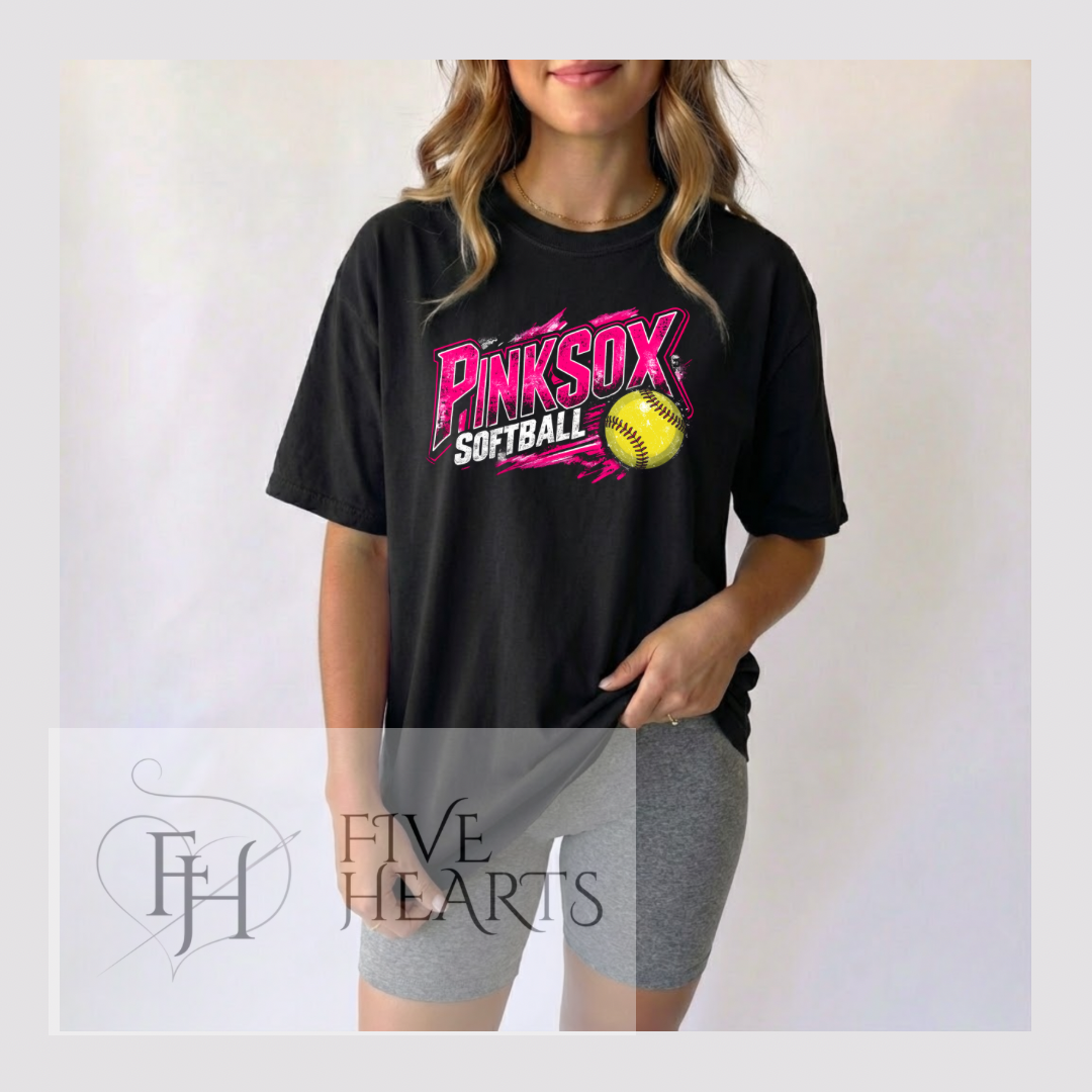 PinkSox Softball Shirt | Fan Gear Apparel